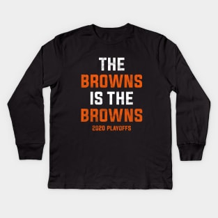 The browns is the browns Kids Long Sleeve T-Shirt